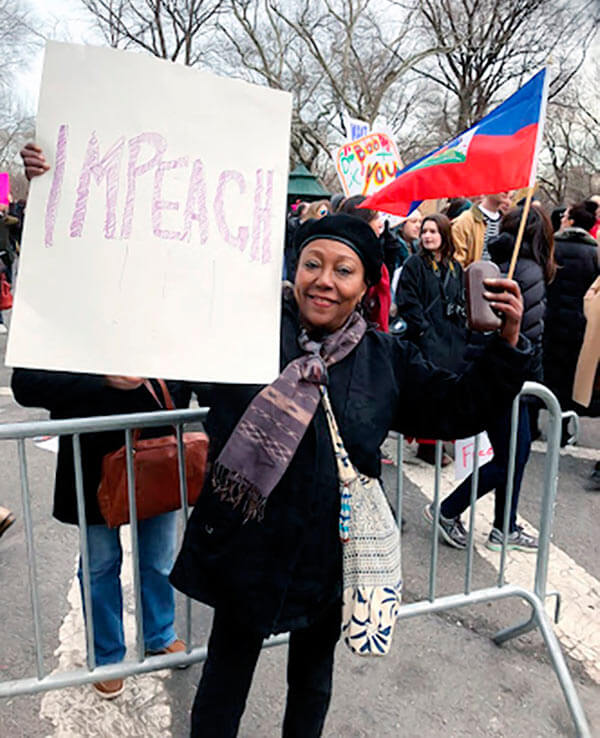 Women demonstrate principles set by founding fathers