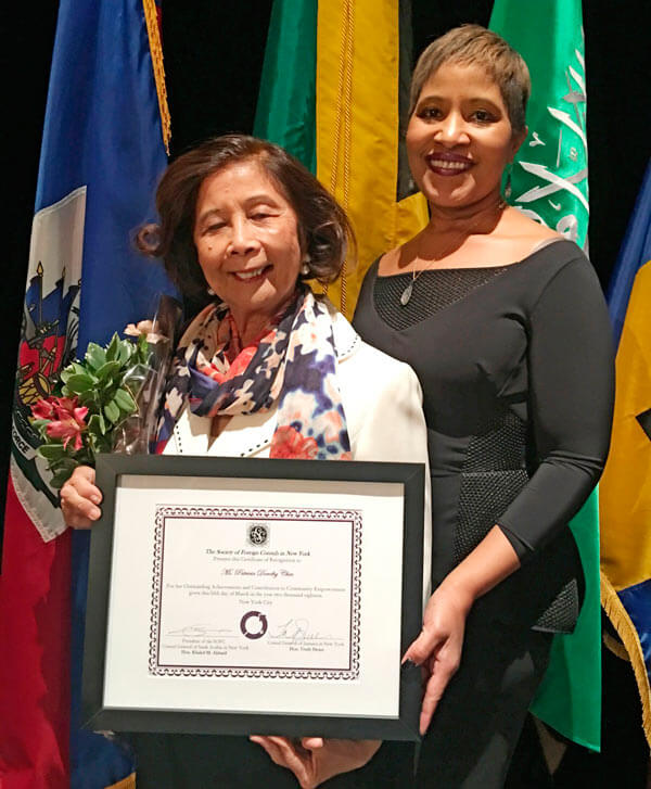 Consul Society honors Jamaica’s VP VIP|Consul Society honors Jamaica’s VP VIP