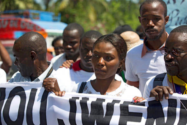 Haitian journalists demand answers after colleague vanishes|Haitian journalists demand answers after colleague vanishes