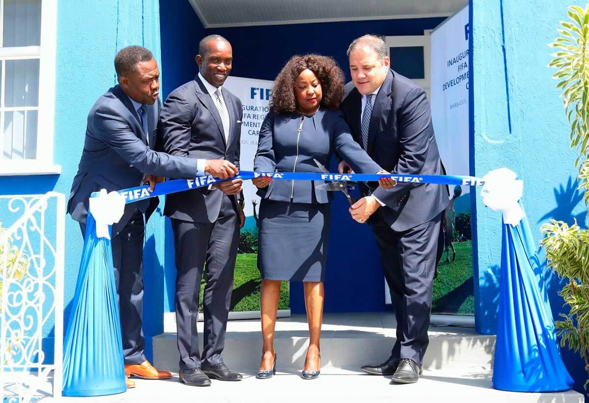 Barbados gets FIFA office
