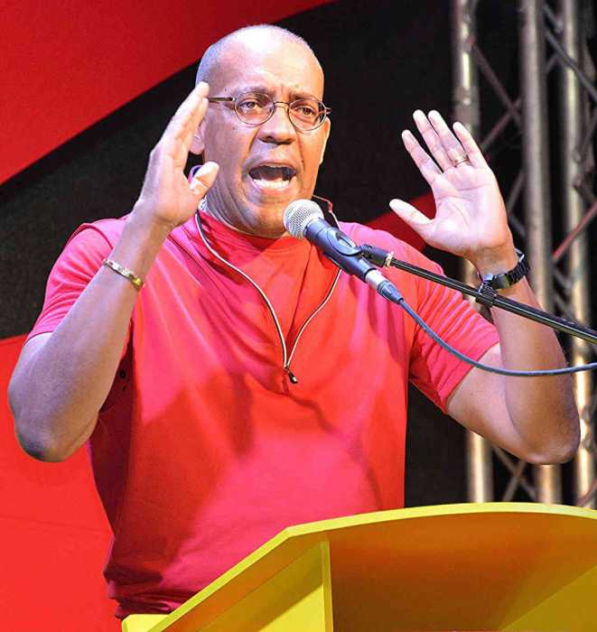 Minister of Foreign Affairs and Foreign Trade Kerrie Symmonds.