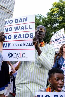 Thousands protest travel ban verdict