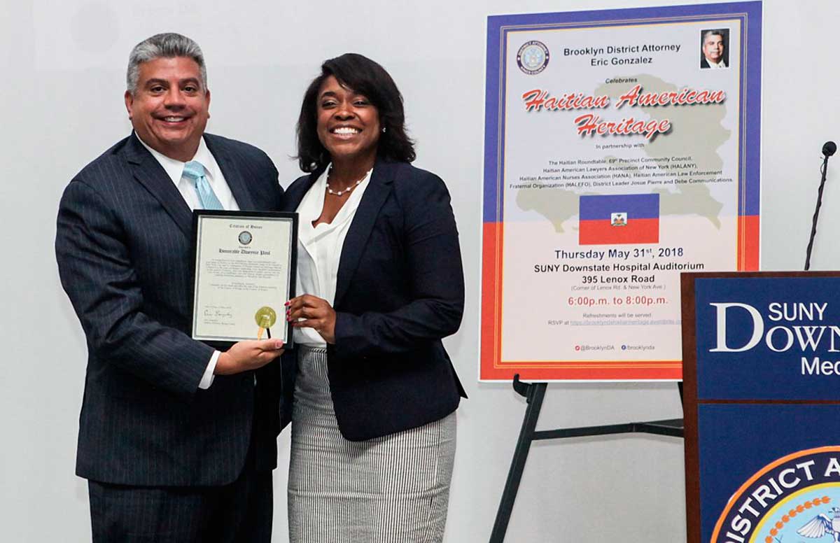 Brooklyn DA Gonzalez celebrates and concludes Haitian heritage month