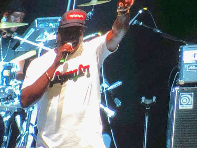 Barrington Levy performs at a free reggae concert at Coney Island’s Ford Amphitheater at Coney Island.|Reggae singer AJ Brown belts out a tune during the concert at Ford Amphitheater art Coney Island.