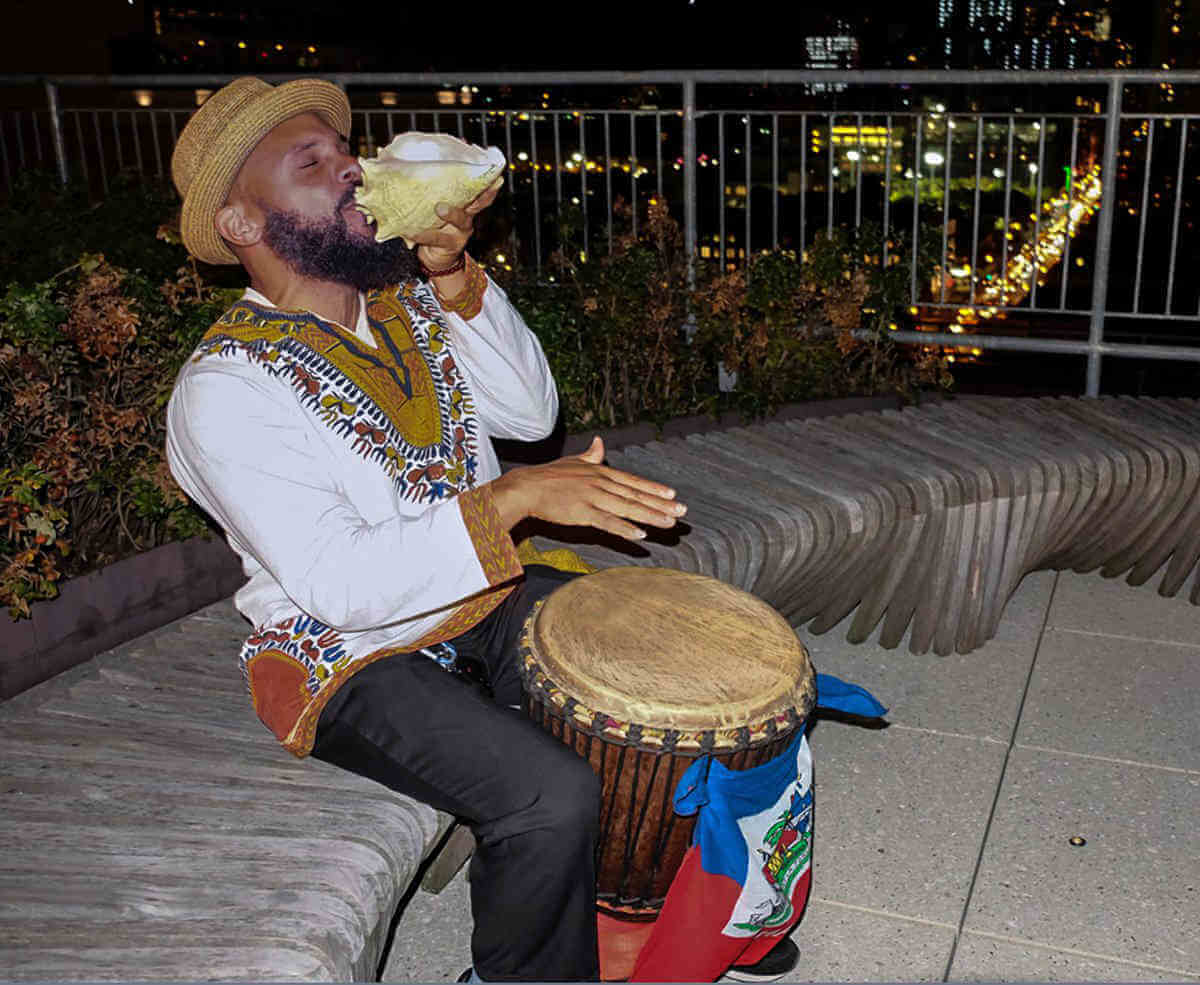 Okai to perform drums & Haitian rhythms