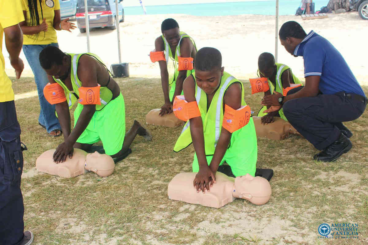 Bronx group trains young Antiguan men
