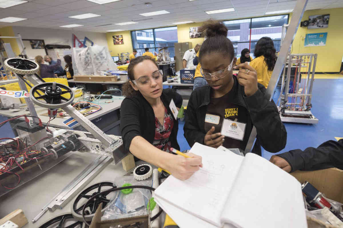 Robotic Global Olympics for high schoolers