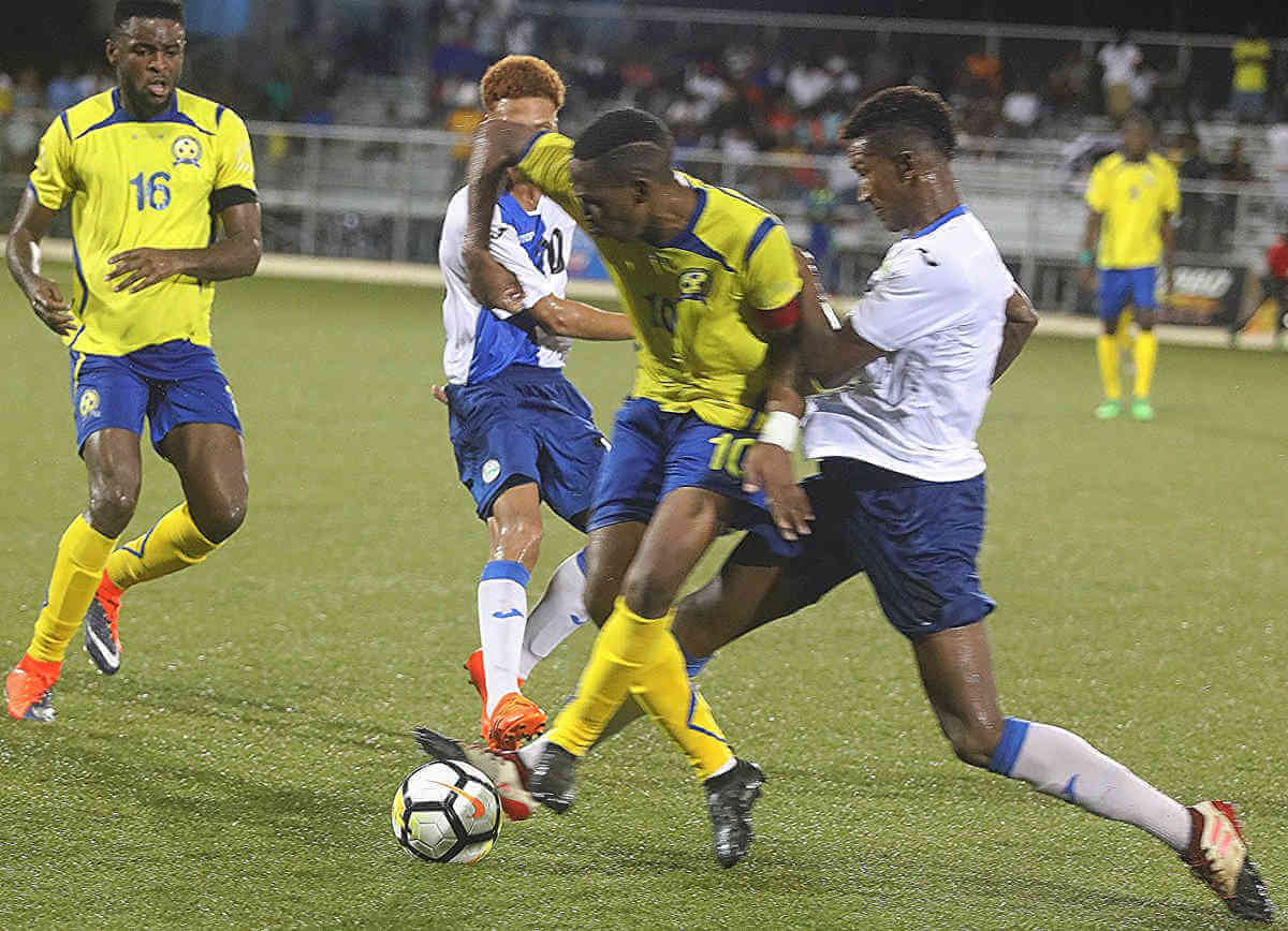 Barbados-Guyana soccer clash