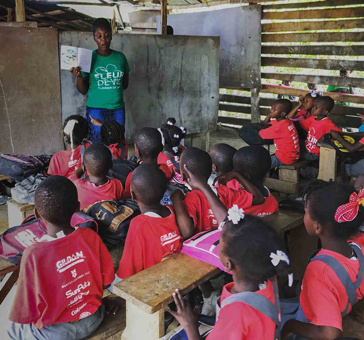 Fleur de Vie helps children return to school in Haiti|Fleur de Vie helps children return to school in Haiti