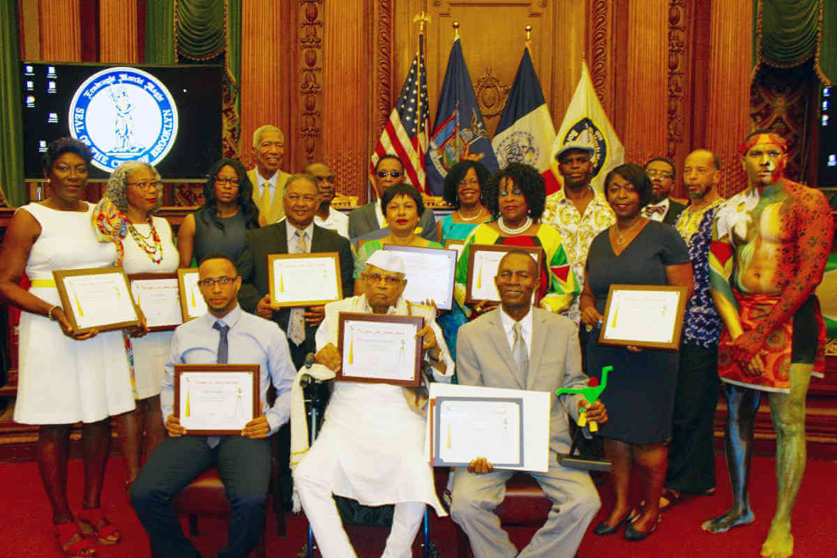 90-year-old Guyanese honored at GCA Awards
