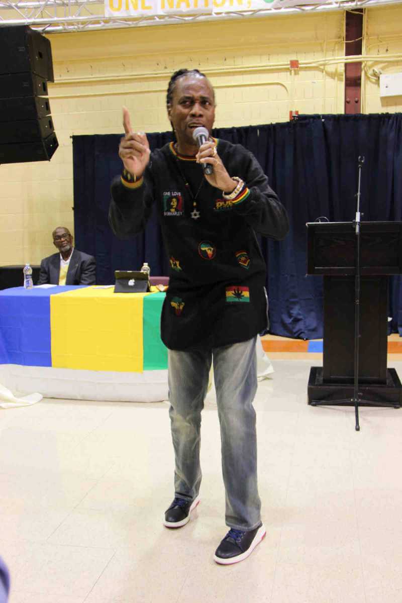 Vincy calypsonians entertain opposition party meeting|Vincy calypsonians entertain opposition party meeting|Vincy calypsonians entertain opposition party meeting