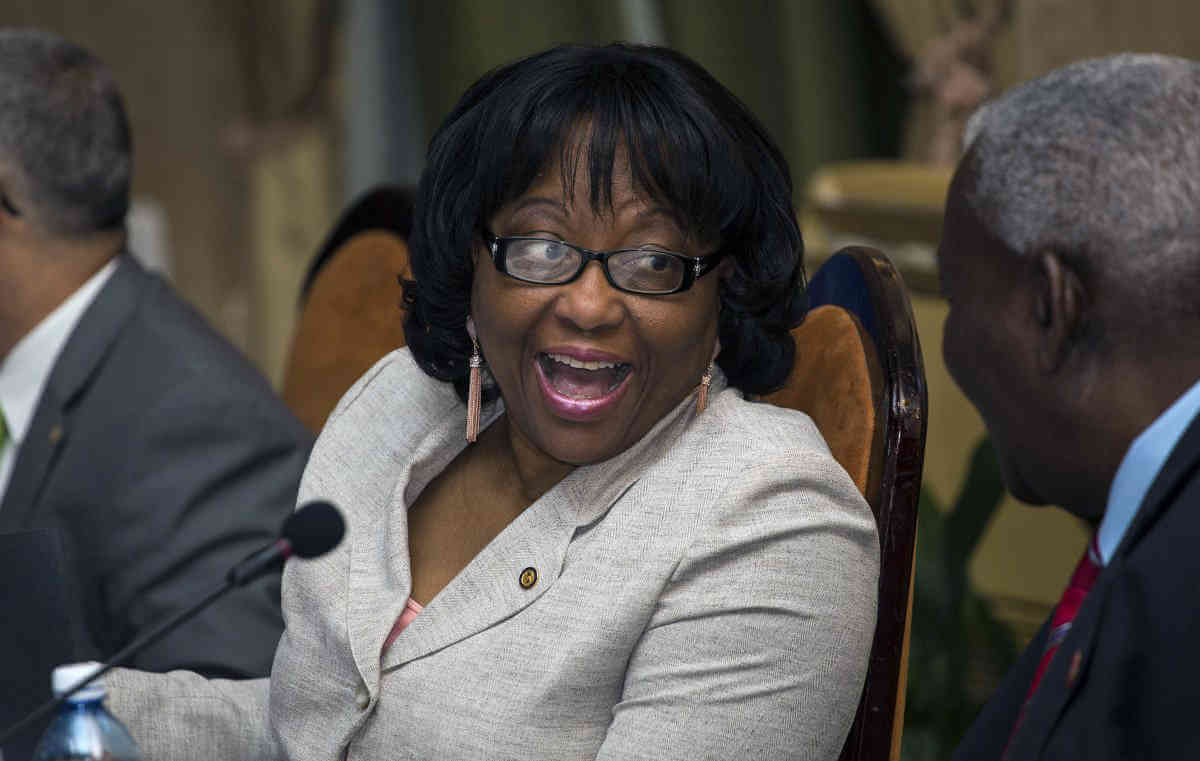 Dr. Carissa Etienne, the late Pan American Health Organization (PAHO0 director.