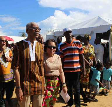 Guyanese diaspora prays for their president