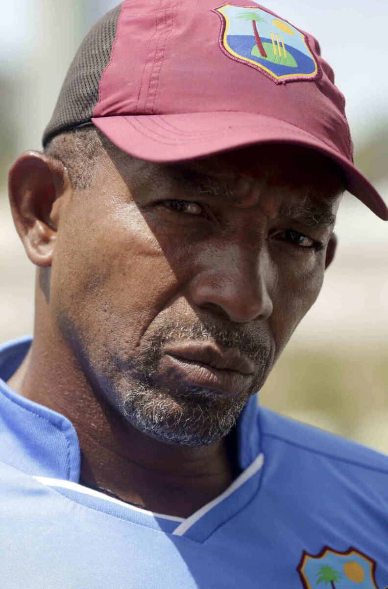 West Indies Head Coach, Phil Simmons.