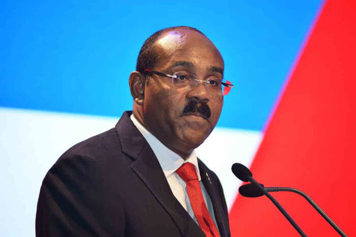 Antigua and Barbuda Prime Minister Gaston Browne.