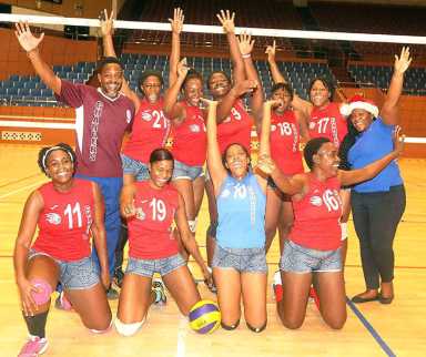 Chargers new Bajan v-ball queens