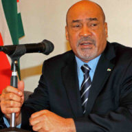 Former President of Suriname, Desi Bouterse.