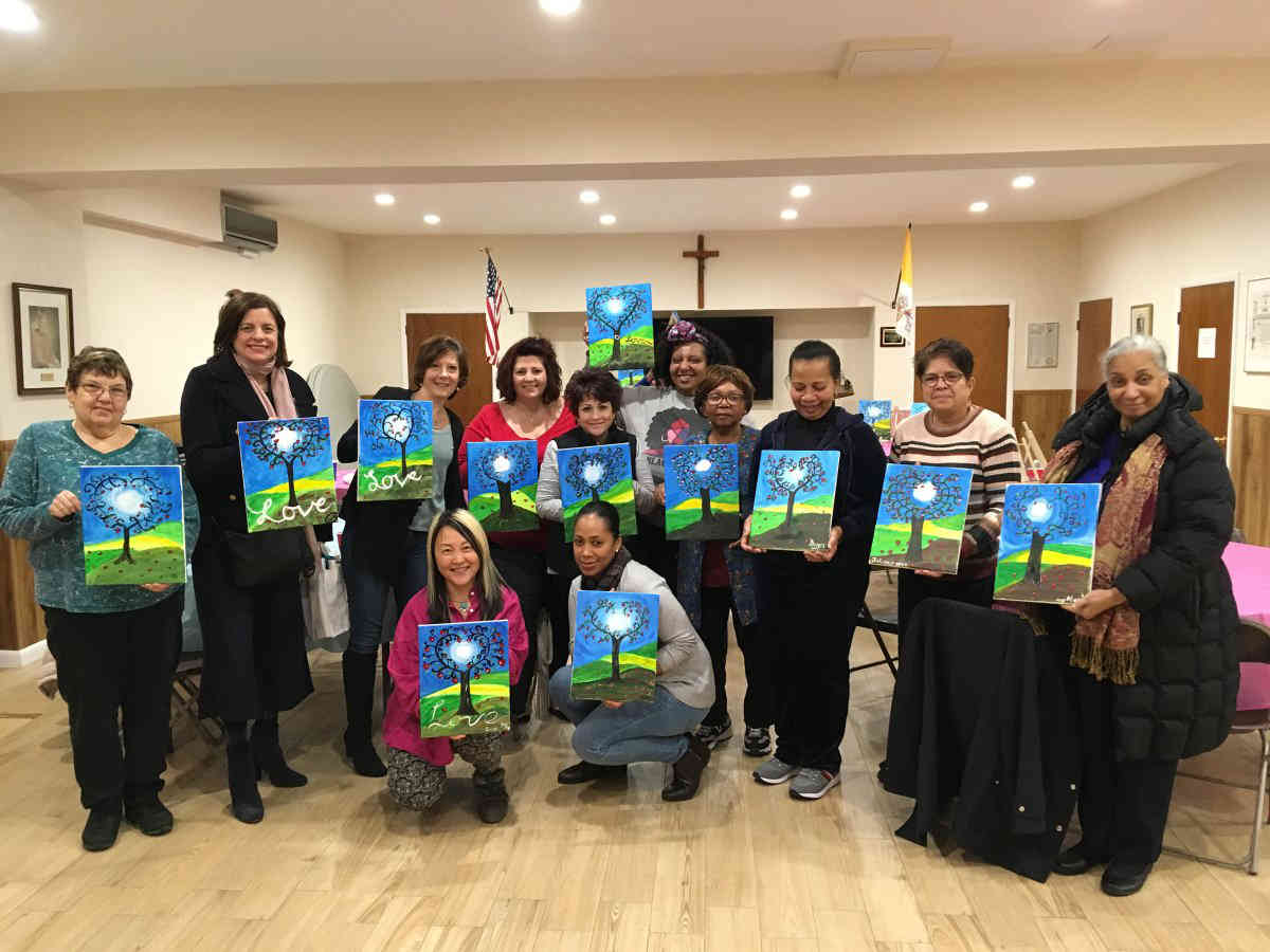 Budding artists paint for Haiti|Budding artists paint for Haiti