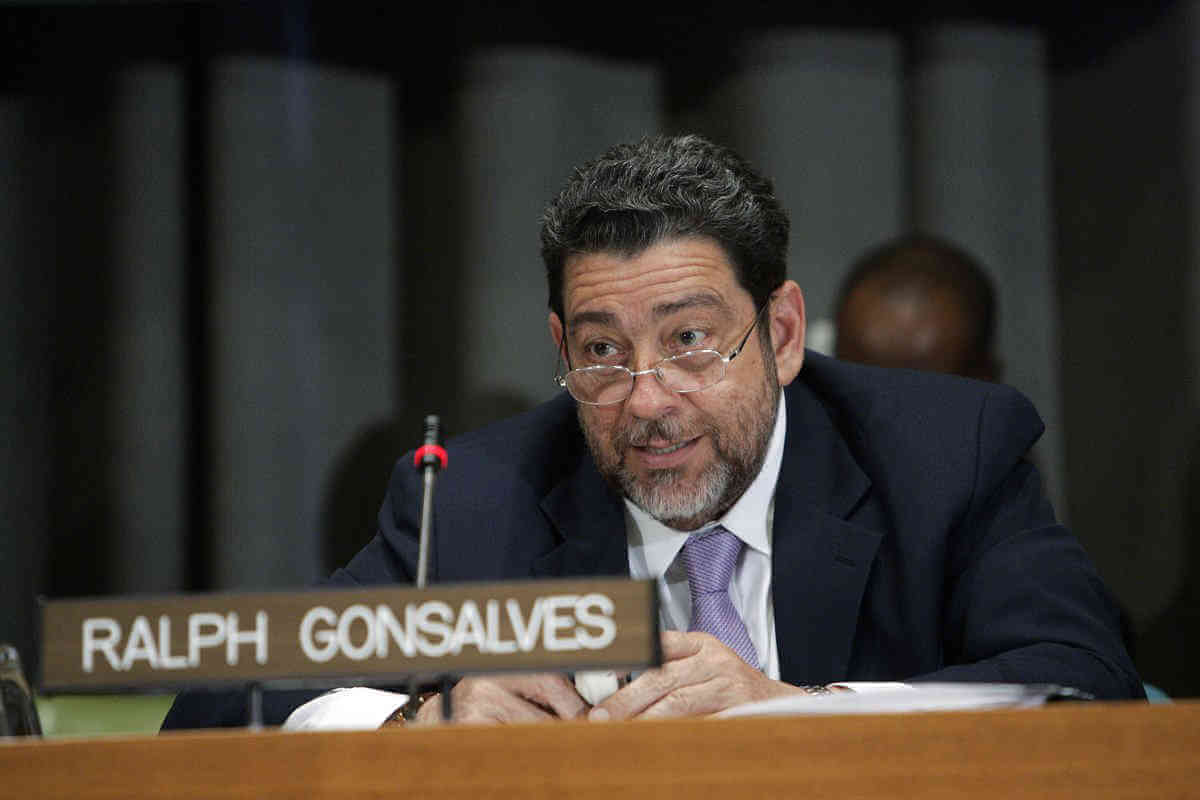 St. Vincent and the Grenadines Prime Minister Dr. Ralph E. Gonsalves.