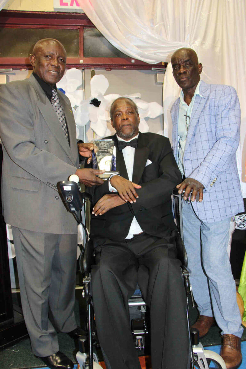 Former Windies fast bowler receives Lifetime Achievement Award