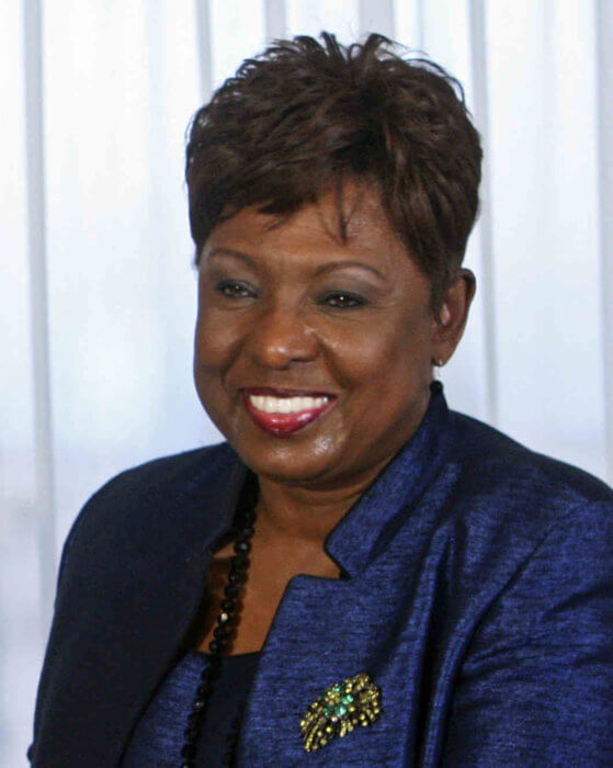 Jamaica's Minister of Youth, Sports and Culture, Olivia Babsy Grange.