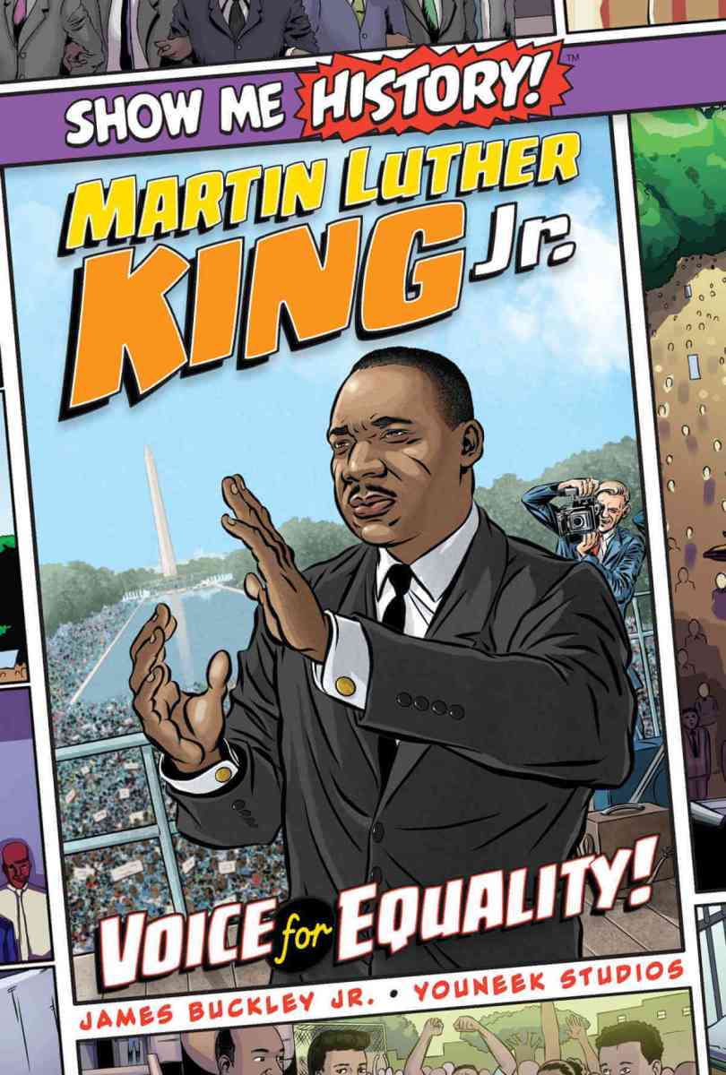 Illustrated story book about Dr. King for kids