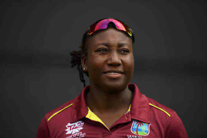 Former West Indies Captain Stafanie Taylor.