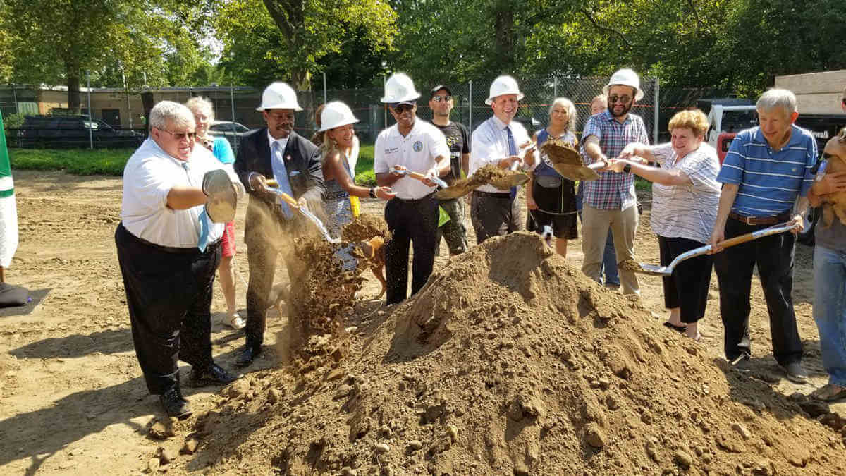 Eugene breaks ground for Kensington Dog Run|Eugene breaks ground for Kensington Dog Run|Eugene breaks ground for Kensington Dog Run