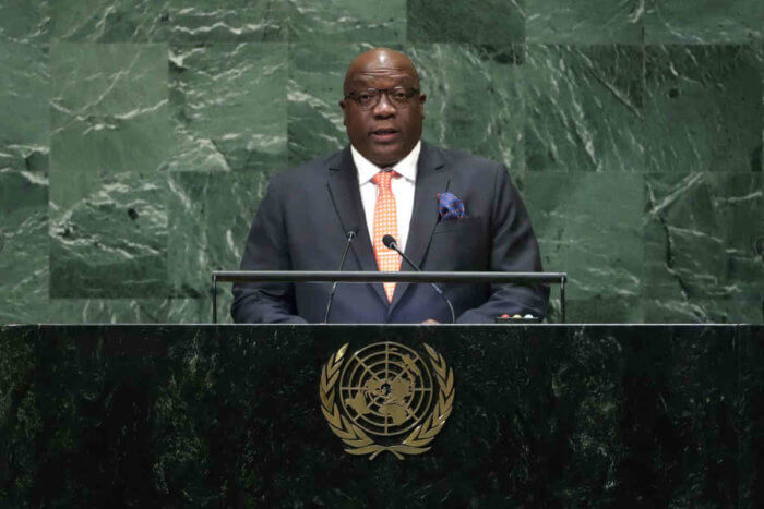 St. Kitts and Nevis Prime Minister, Timothy Harris.