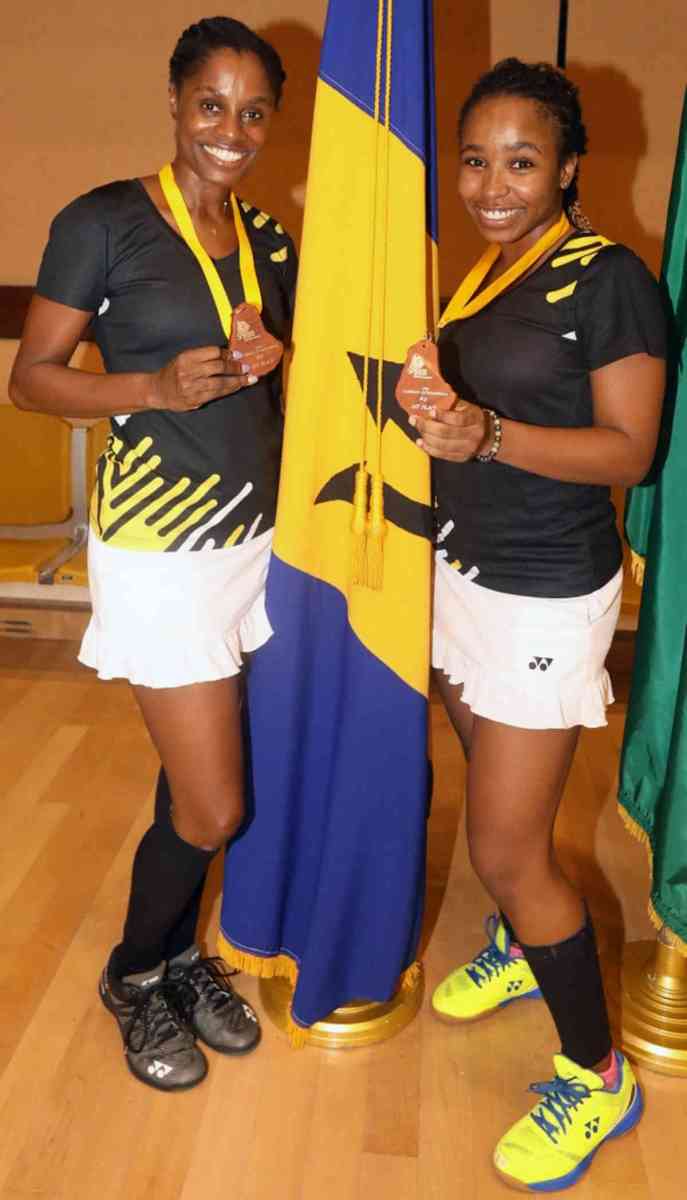 Another Badminton gold for Bajans
