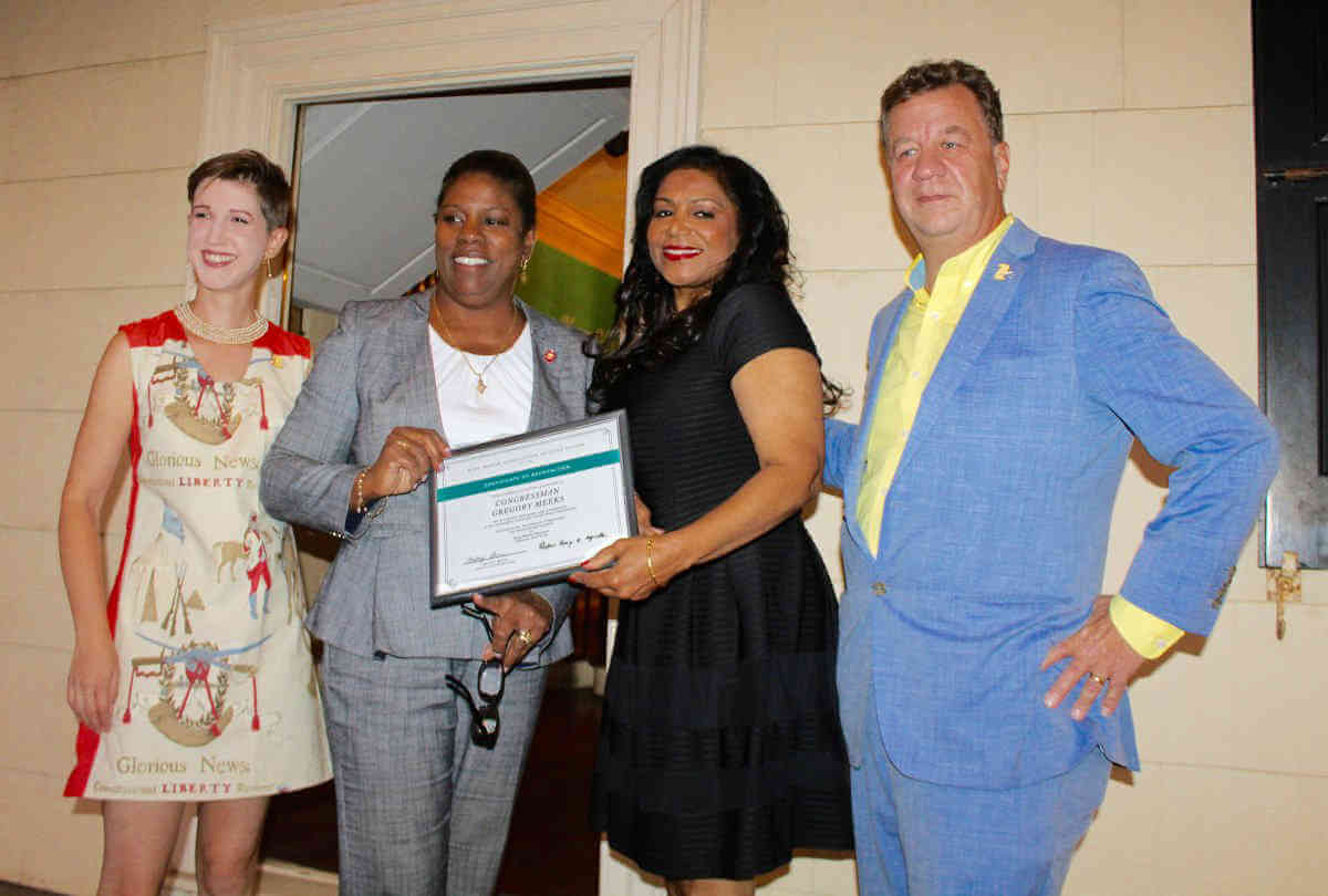 Guyanese-American honored on Constitution Day|Guyanese-American honored on Constitution Day