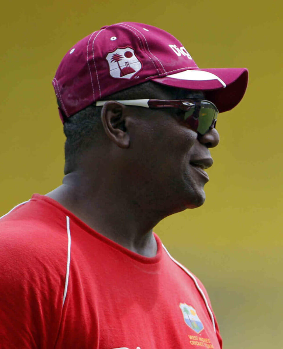 West Indies batting legend and Chief Selector, Desmond Haynes.