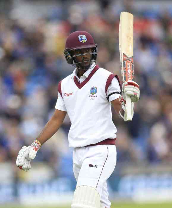 West Indies Captain Kraigg Brathwaite.