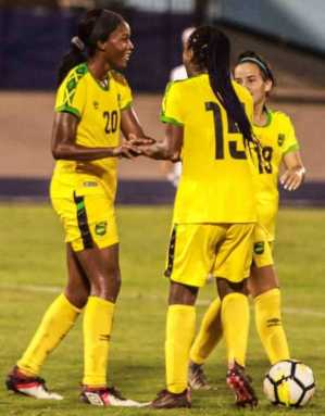 Reggae Girlz on a rampage