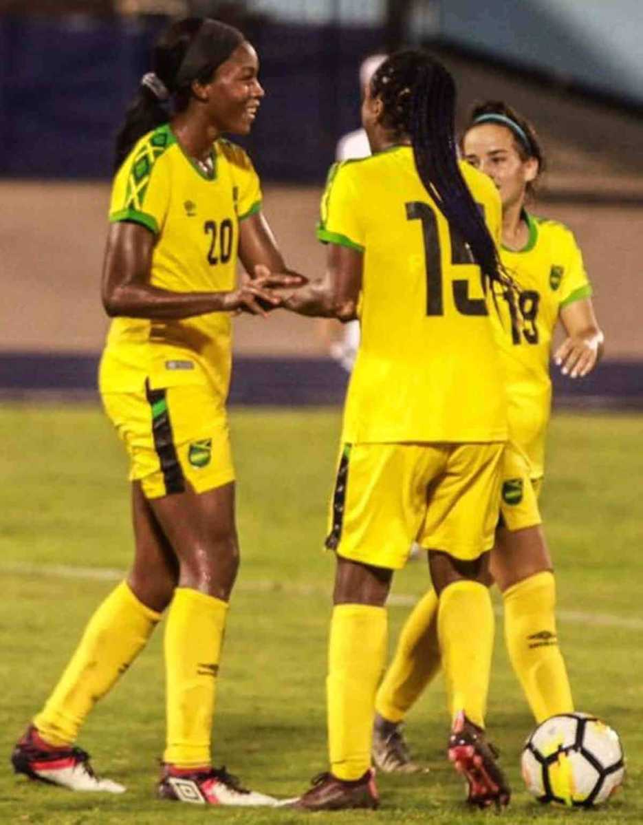 Reggae Girlz on a rampage