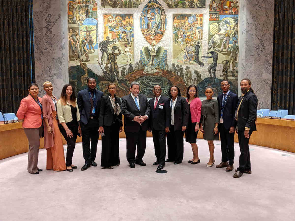 SVG begins three-month observation of UN Security Council