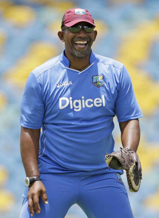 West Indies head Coach, Phil Simmons.
