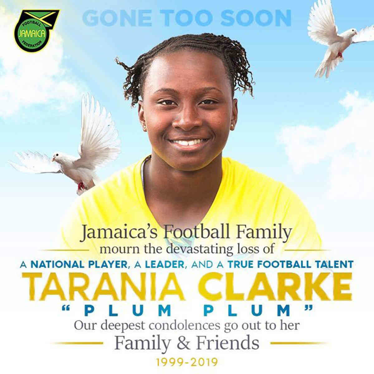 Reggae Girlz lost one of their own