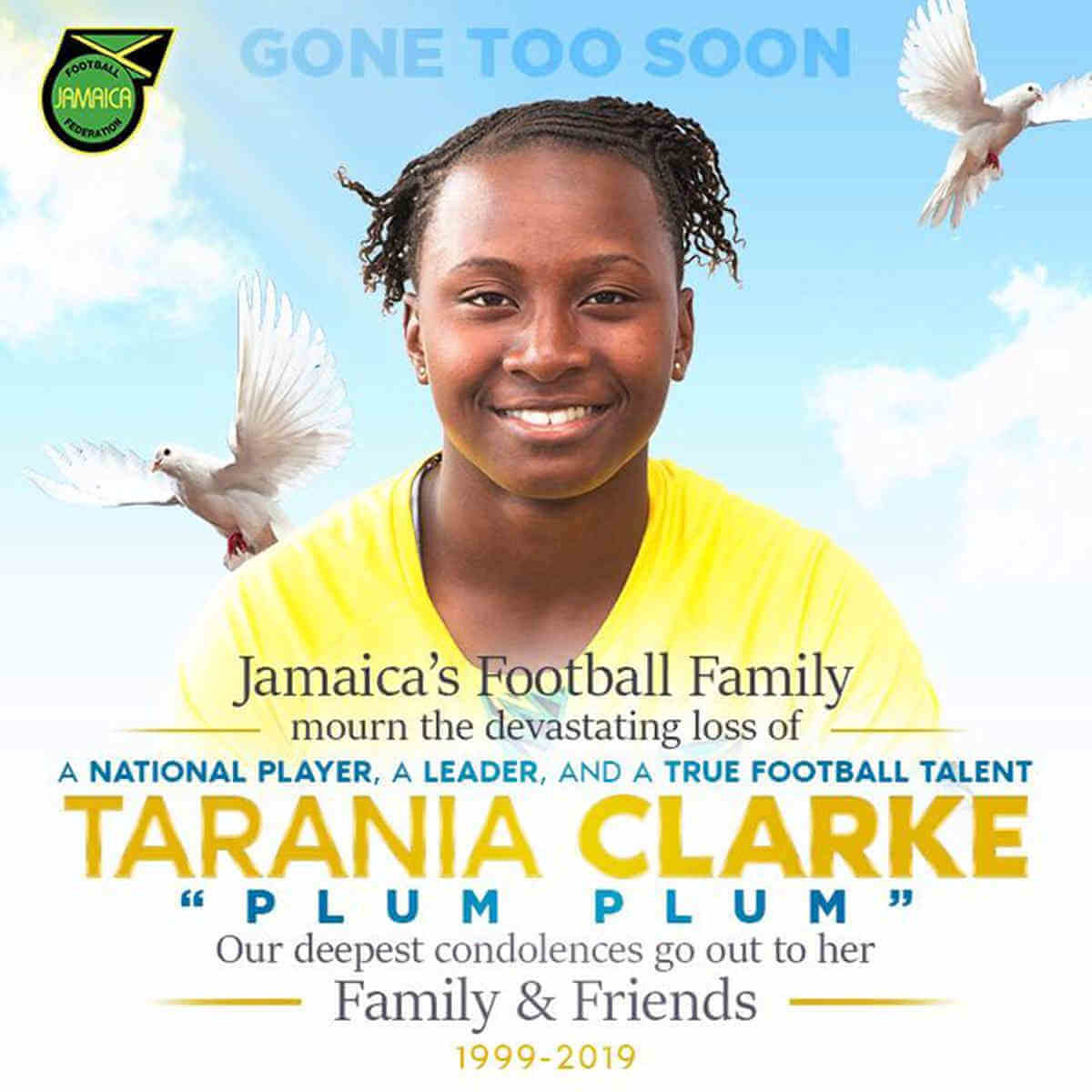 Reggae Girlz lost one of their own