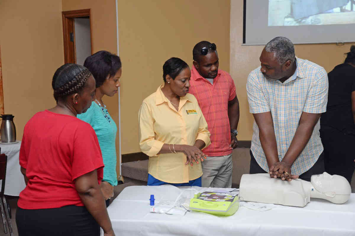 Team Jamaica Bickle to provide more Jamaican schools with defibrillators|Team Jamaica Bickle to provide more Jamaican schools with defibrillators