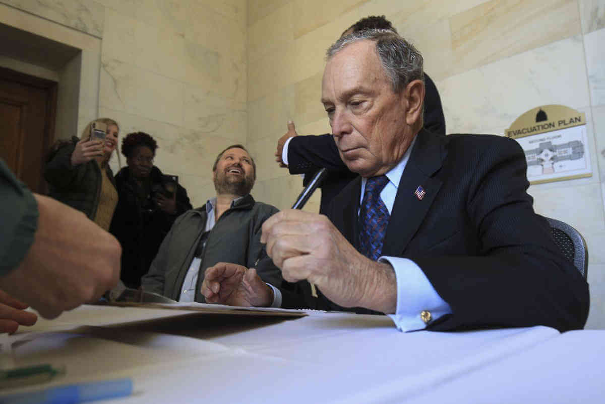 Bloomberg’s bid, and moderation