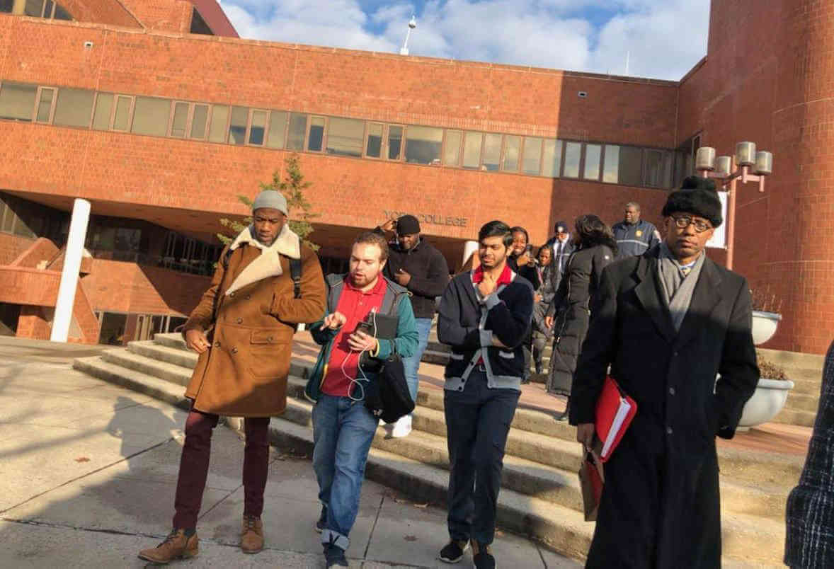 Williams tours York College, highlights funding crisis at CUNY