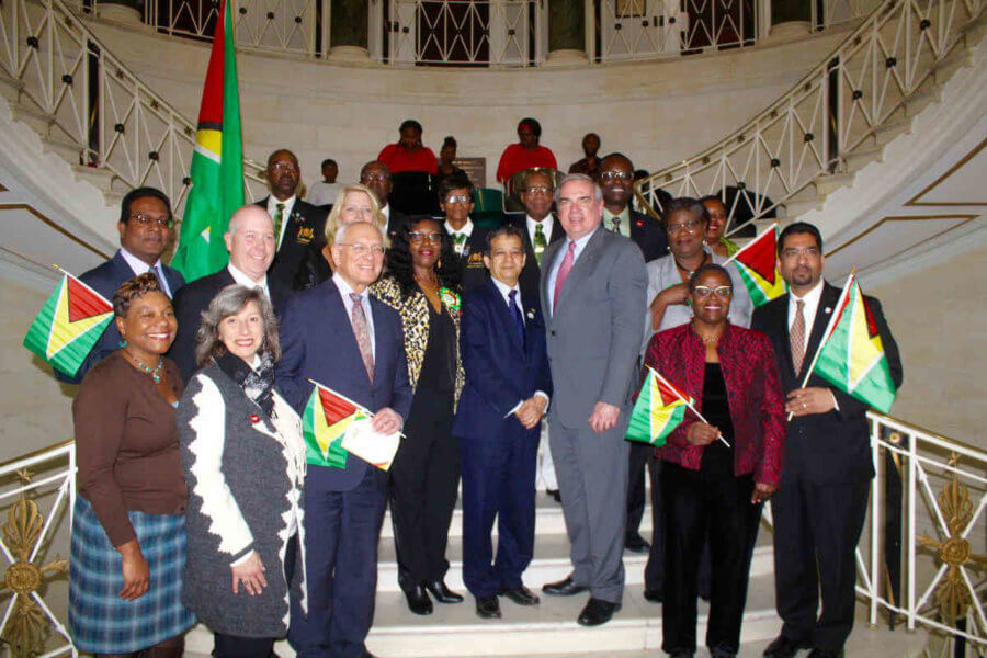 Mayor Gary McCarthy proclaimed February 23, Guyana Republic Day in