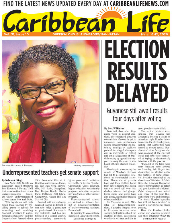 Caribbean Life: Queens Edition: March 6