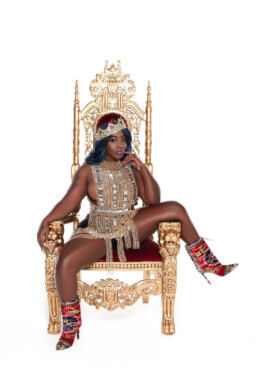 Dancehall artist Spice.