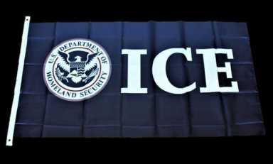 US Department of Homeland Security flag.
