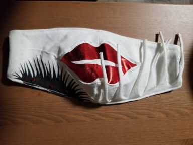 A homemade mask.