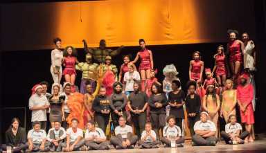 Tropicalfete’s performers and artists on stage.   Tropicalfete