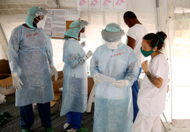 Outbreak of the coronavirus disease (COVID-19), in Port-au-Prince