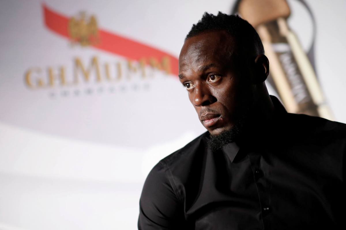 Retired sprinter Usain Bolt.